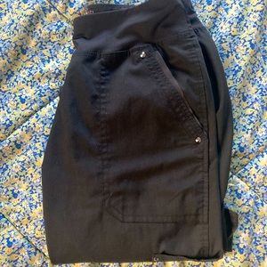 Black scrub pants